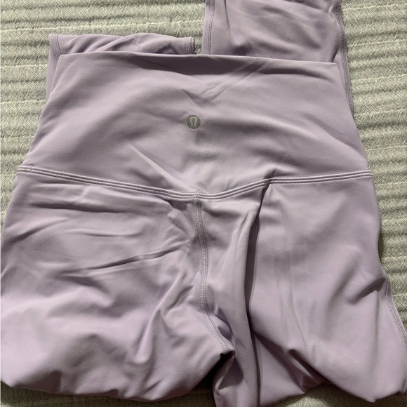 Lululemon High Rise Lavendar Leggings - Picture 2 of 3
